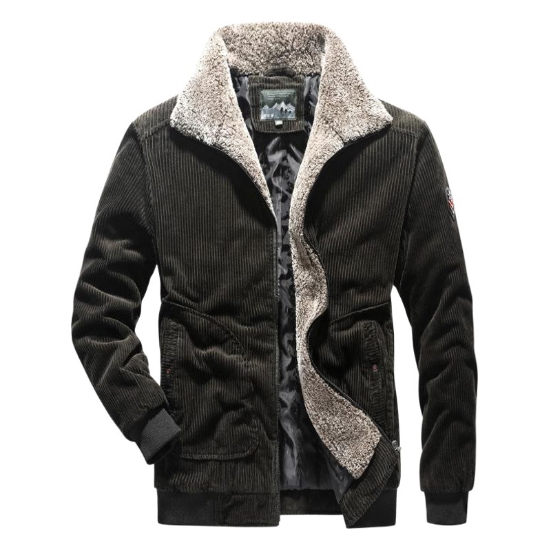 Abrigo de algodón acolchado para hombres nuevo abrigo de algodón acolchado cómodo y cálido abrigo de algodón acolchado transfronterizo más tamaño chaqueta de moda para hombres al por mayor