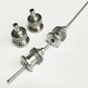 Wire Rope Hanging Code Accessories Middle Bead Code Hanging Rope Glass Laminar Hanging Clip Lamp Lock Fastener Hanging Plate