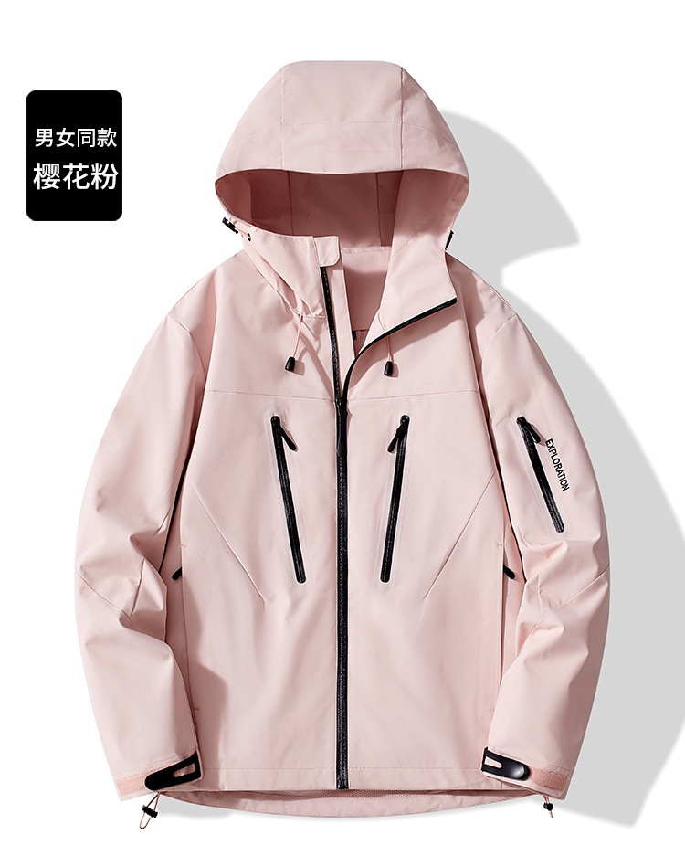 [240819001] Primavera y otoño al aire libre hombre y mujer vestir de montaña para parejas de pesca abrigo