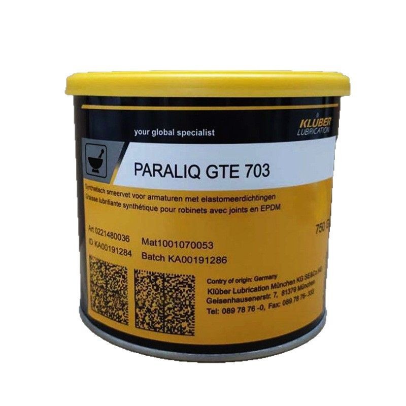 克鲁勃PARALIQ GTE 703 P 68 100 150 460 1500高温轴承润滑油脂