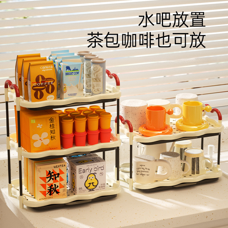 杯架沥干架子收纳置物架桌面可沥水马克杯架家用放水杯神器水杯架|undefined