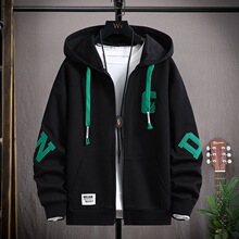 P50 春季新款连帽开衫外套男青少年中学生休闲外套QQ群5102525