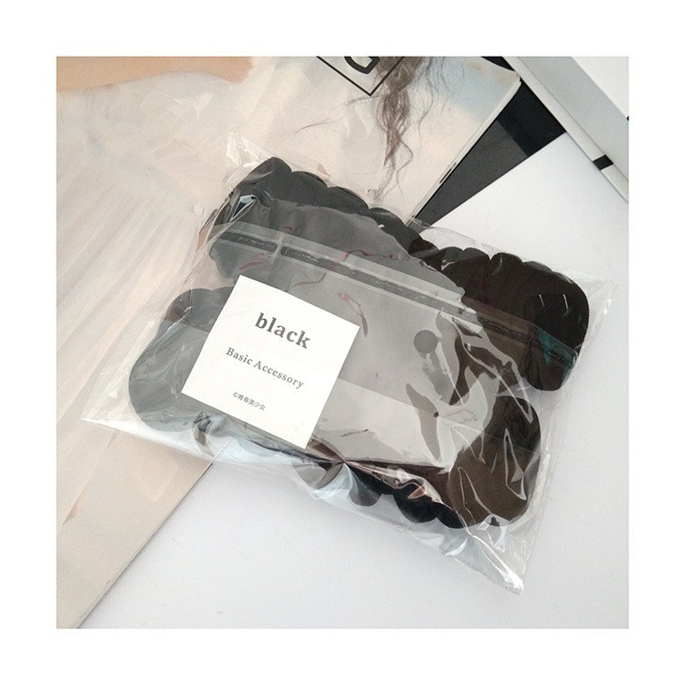 Alto elástico grueso banda de pelo sin costuras cuerda de pelo lazo femenino banda de goma coreano simple tocado accesorios para el cabello cuerda de pelo cubierta de cuero