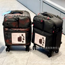日版多功能背包拉杆软箱18寸电脑登机箱行李干湿分离拖轮双肩包24