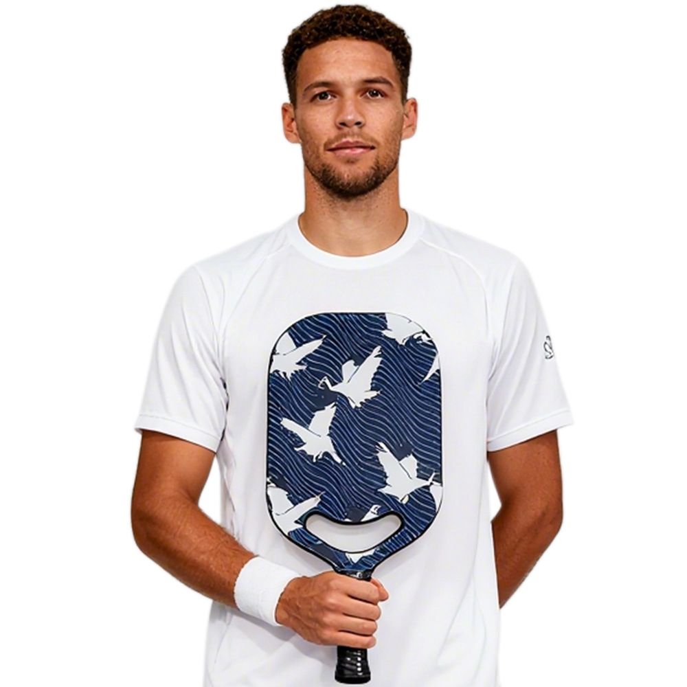 New Carbon Fiber T700 Pickleball Racket Hot-Pressed One-Piece Pickleball Cross-Border Customization Spot Wholesale Factory