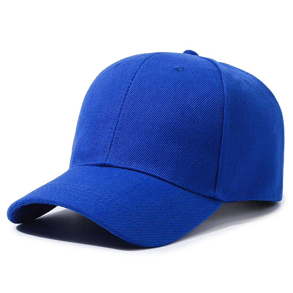 Sombrero de placa de impresión personalizada gorra de béisbol para adultos gorra de trabajo gorra de trabajo gorra de visera de color sólido logo bordado