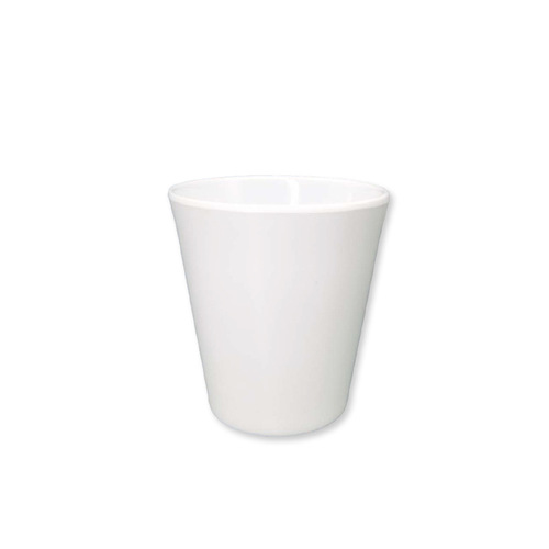 白色密胺水杯 饮料杯牛奶咖啡杯露营便捷杯美耐皿杯子批发