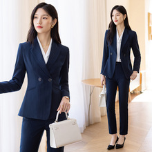 职业西套装女春秋季2023年修身型工装女士正装工作西服