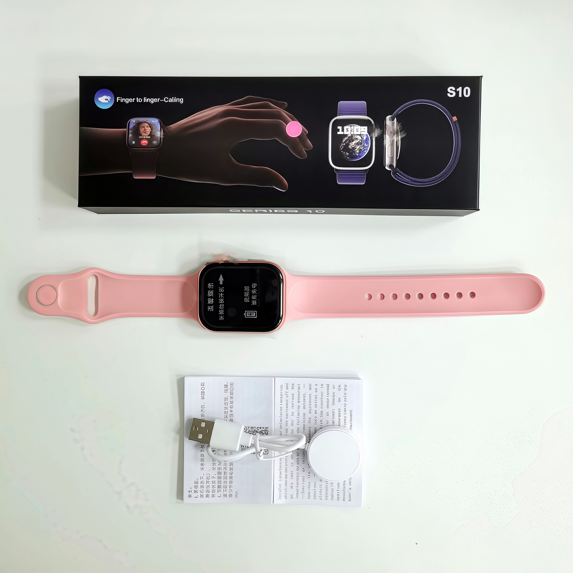 S10 핑크 (Alipay NFC 없음, 저렴한 가격 및 인기 모델)