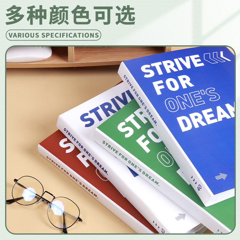 Carpeta de cremallera inserción transparente a4 archivos de almacenamiento multicapa carpeta de papel de prueba de gran capacidad bolsa de archivo de hoja de folga