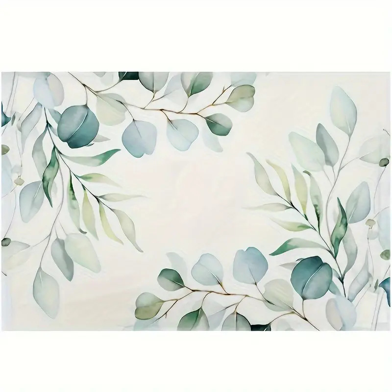 Transfronterizos lino almohadilla de mesa Aliexpress TEMU Amazon almohadilla de mesa cuadrada búfalo rojo almohadilla de Navidad Día de la Independencia