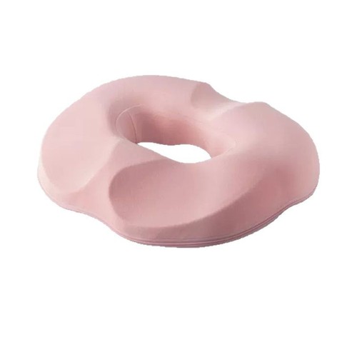 Stool cushion long sitting anti-pain memory foam hemorrhoid seat cushion round butt pad all-season universal office chair pad