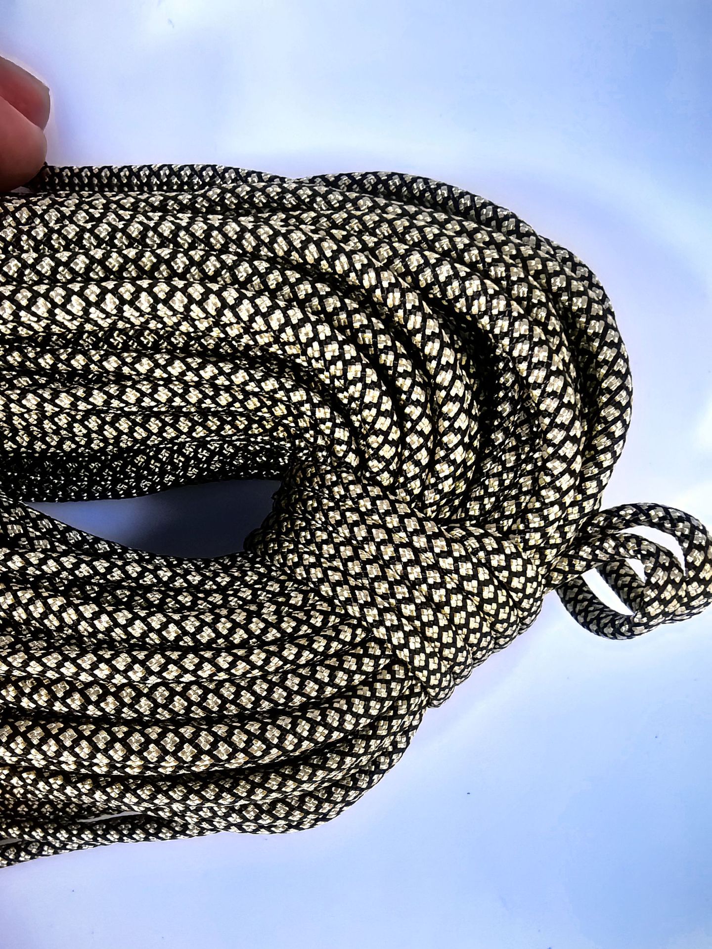 7-Core 4mm cuerda de paraguas al aire libre multifuncional montañismo paracaidista cuerda de tracción escapar equipo de salvamento cuerda de seguridad 31 m cuerda de paraguas