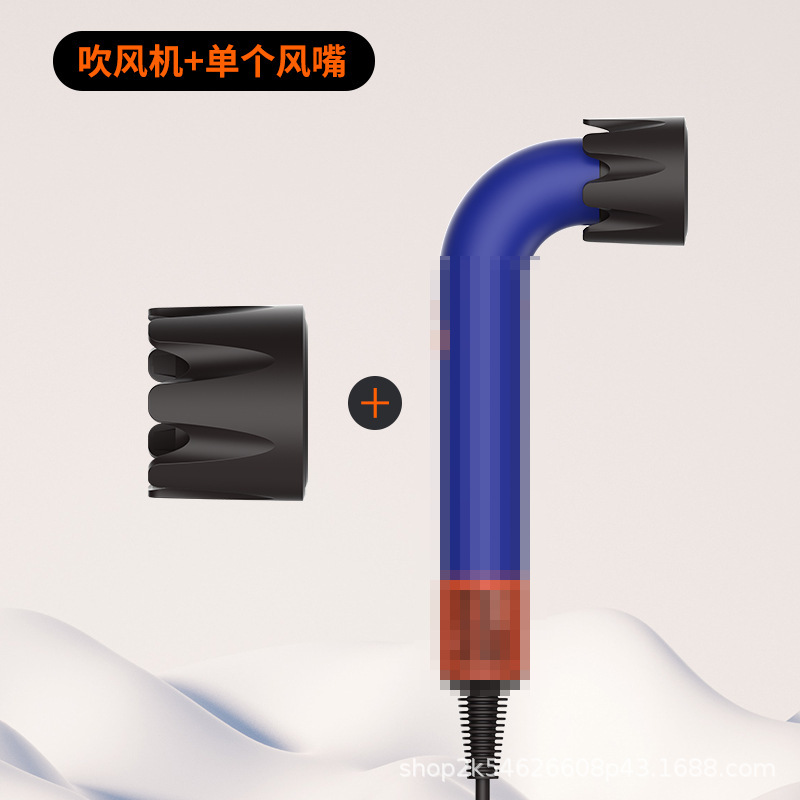 戴师傅跨境华强北新弯管吹风机hd17高速电吹风筒家用等负离子HD18|undefined