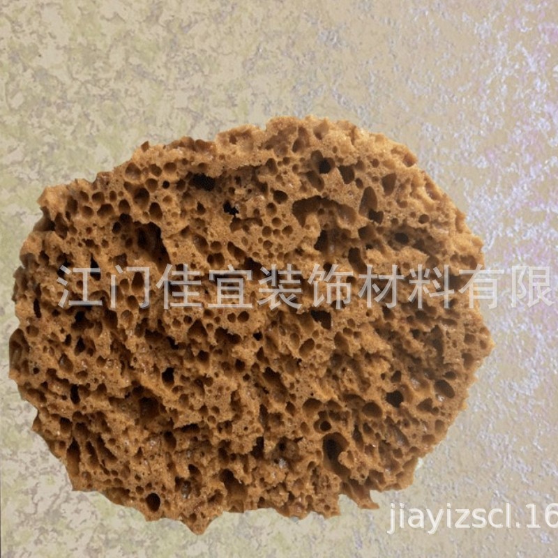 6寸非天然人工进口海藻绵三色珠光漆海藻棉艺术漆施工硅藻泥工具