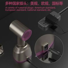 Cross-border US standard 110V hair dryer with EU standard wireless cold and hot wind hair dryer for home travel portable charging hair dryer