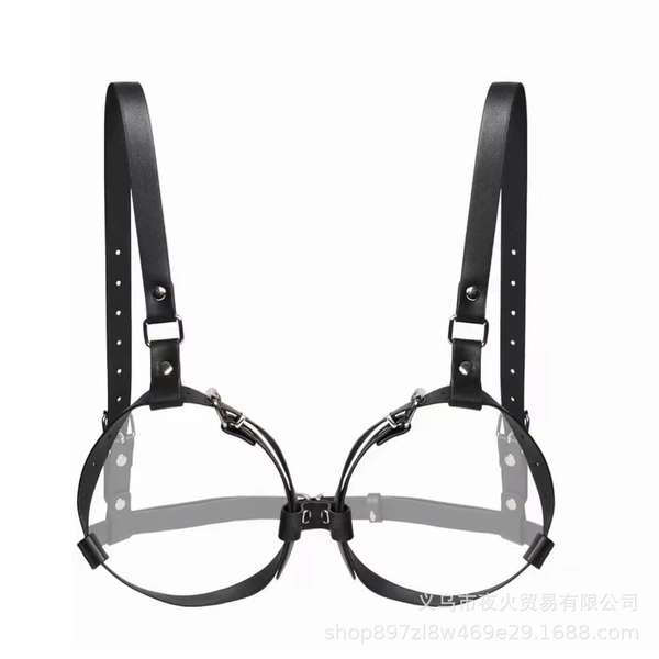 Black chest strap