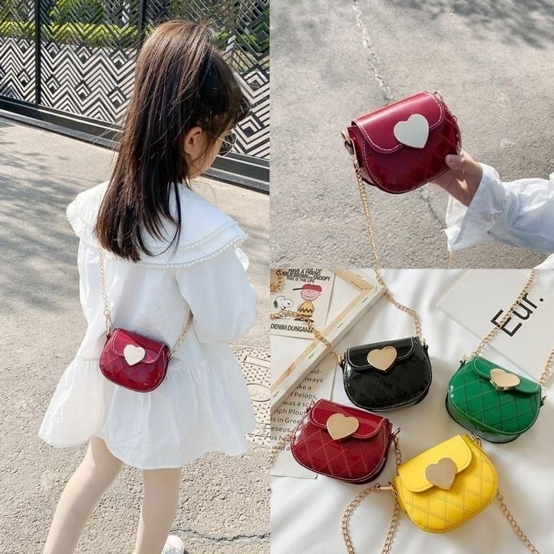 Girls' crossbody bag, cute coin purse, princess fashion stylish little bag for baby girls, children's hand-woven bag