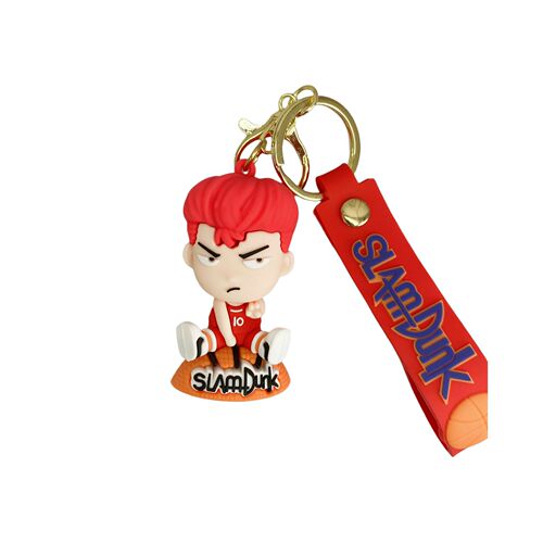 Slam Dunk Anime Keychain Sakura Wood Road flow state Kaede Rukawa Character Backpack Clip Car Keychain Small Gift