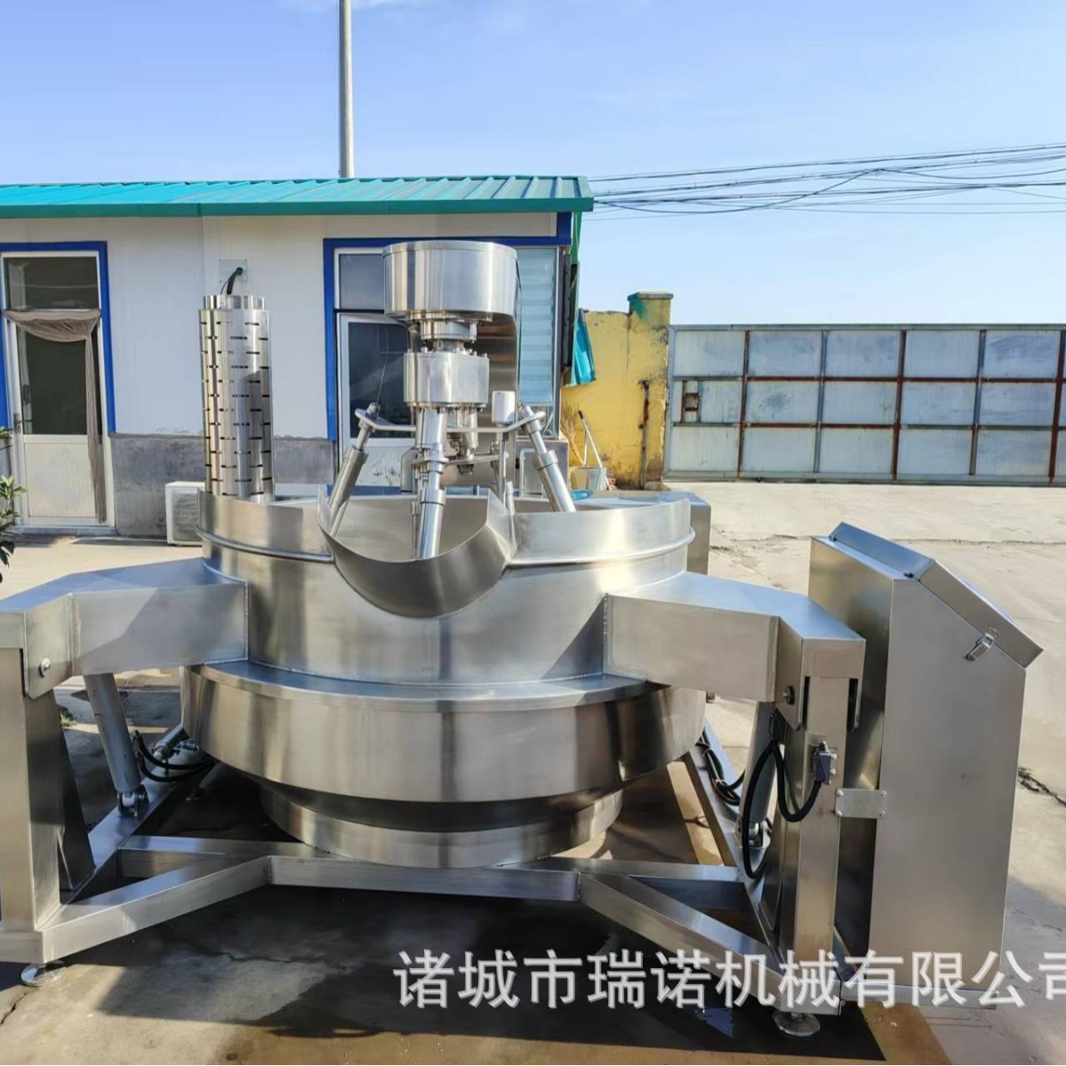 厂家供应牛肉辣椒酱炒锅 行星搅拌夹层锅 多爪搅拌炒锅