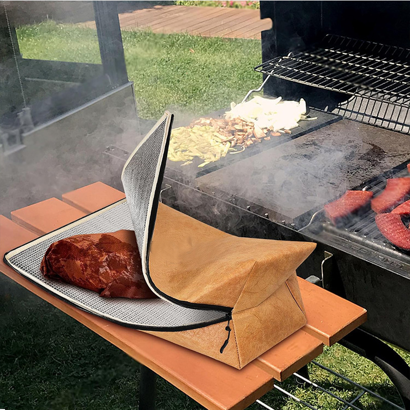 新品热销 BBQ Blanket Meat Resting Bag 隔热肉类收纳袋烧烤保温