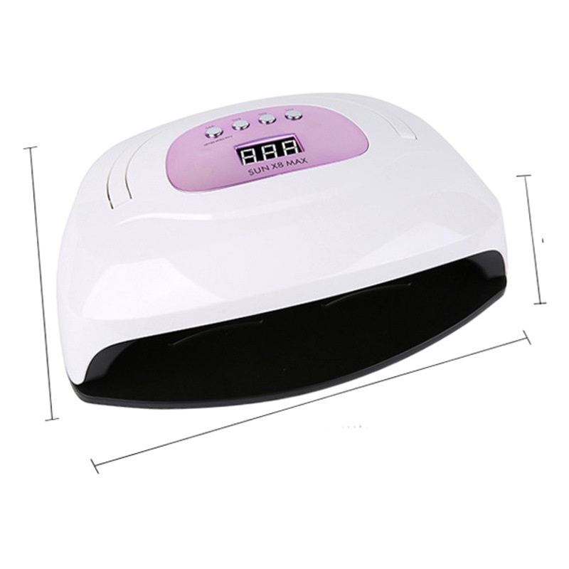 220W de alta potencia fototerapia máquina de secado rápido de uñas lámpara de cocción de cuatro engranajes de sincronización portátil secador de uñas al por mayor transfronterizo