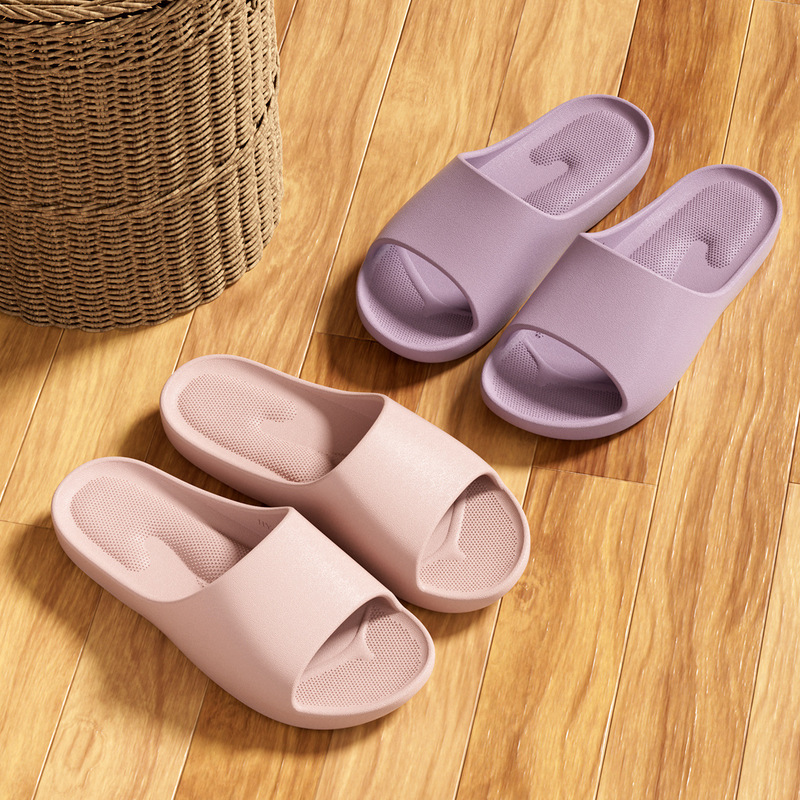 Foot Arch Support Slippers Women's Non-Slip Deodorant Bathroom Bath Massage Feeling Couple's Simple Eva Sandals and Slippers for Men