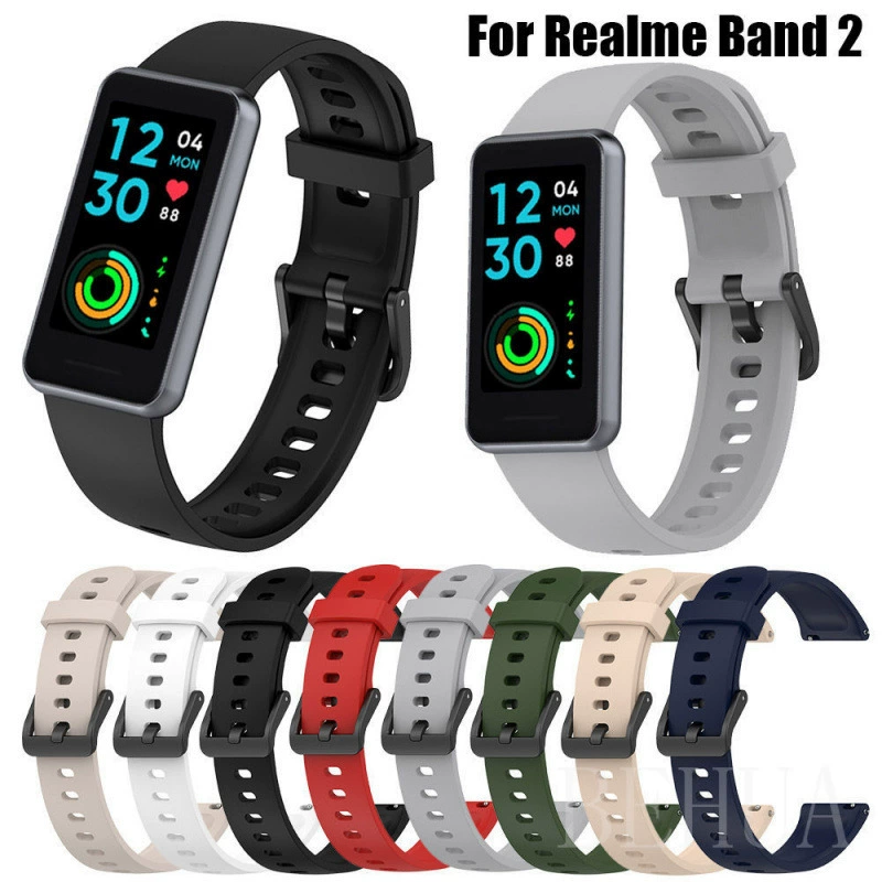 Силиконовая накладка-ремешок для Realme Band 2, силиконовый браслет