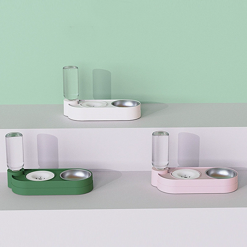 Кошачья миска диспенсер для воды собачья миска Бытовая кормушка из нержавеющей стали зоотовары Кот автоматический диспенсер для воды костюм оптом