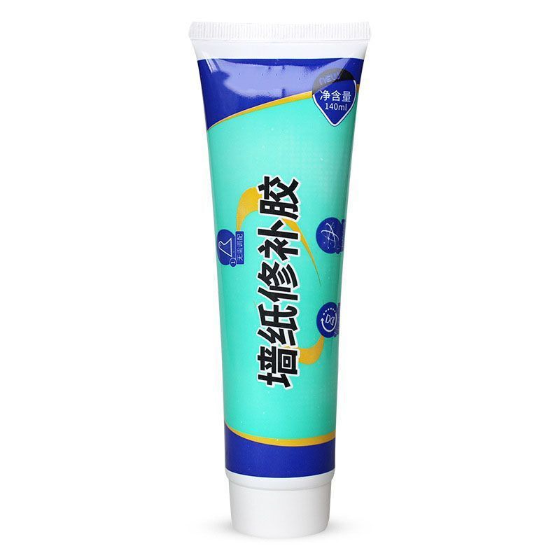 Wallpaper Repair Glue, Odorless, High Transparency, Leaves No Trace after Drying, Ready to Use, Repairs Warped Edges, Delaminated Glue, and Tears