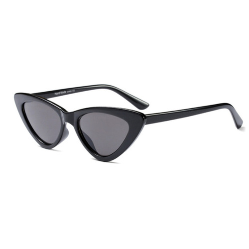 New European and American cat-eye sunglasses for women, fashionable hip-hop sunglasses for men, personality triangle hot girl street style sunglasses