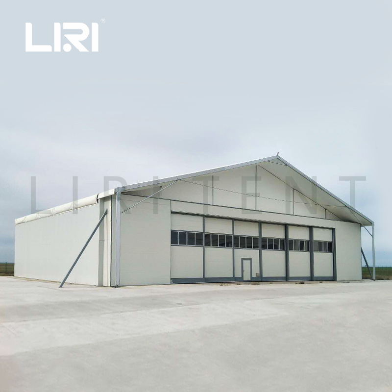 可拆卸式机库篷房飞机库铝合金大型停机篷房装配式铝基机库