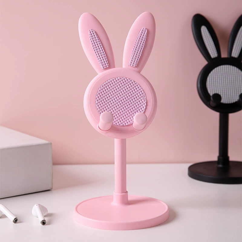 Cartoon table rabbit, adjustable tablet universal phone holder for students