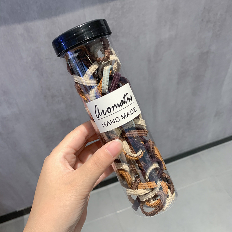 La banda de goma de los niños enlatados no duele el pelo cuerda de pelo del bebé banda de pelo de niña cuerda de pelo de alta elasticidad banda de goma cuerda de pelo de encaje