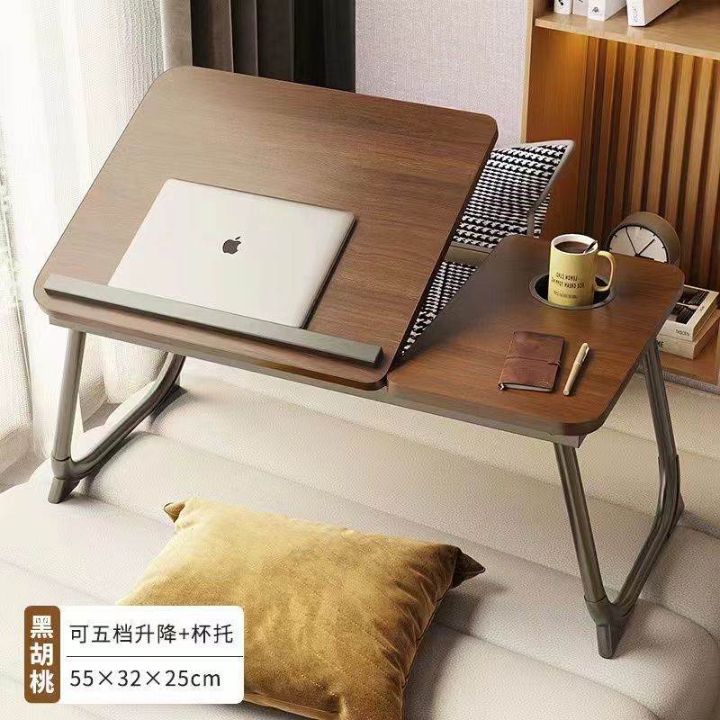 Laptop Lift Table Bed Desk Laptop Computer Desk Lazy Student Dormitory Foldable Study Table