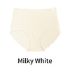 Milky white