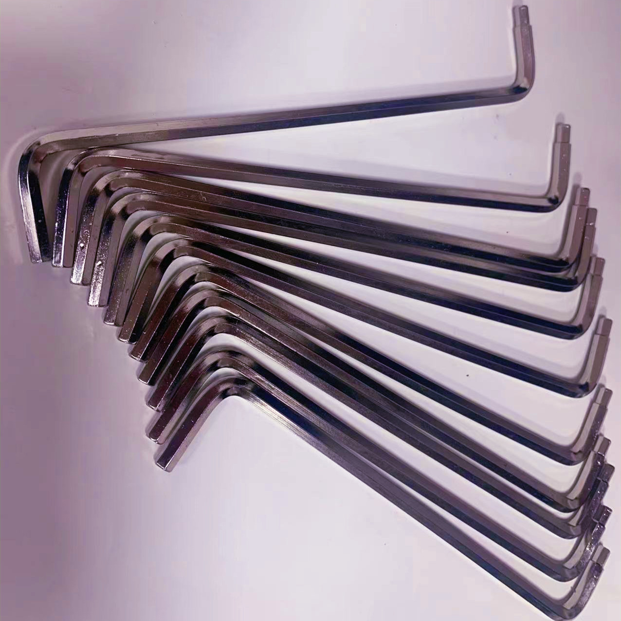 源头厂家产销非标两用Z字形扳手一头1/8（3.17）一头5/32（3.94）