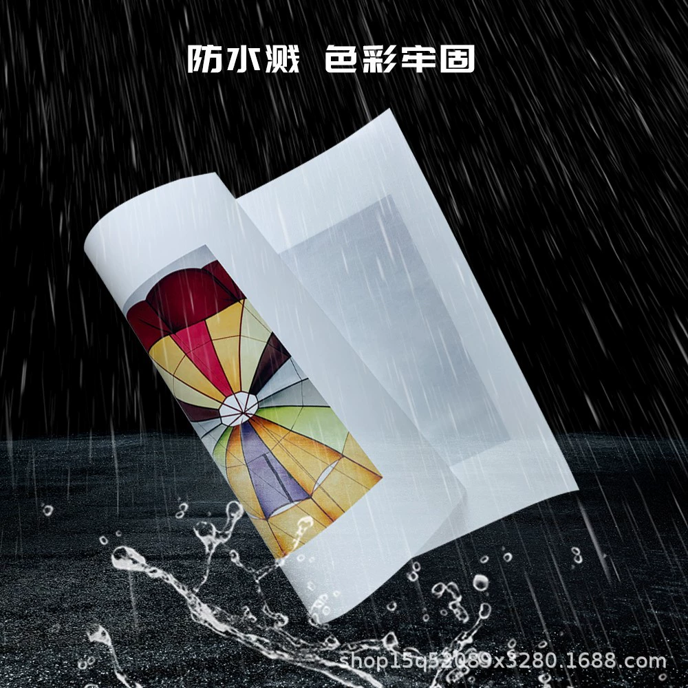 110g water-based fine grain photo cloth advertising graphic background printing paper inkjet cloth inkjet canvas wholesale