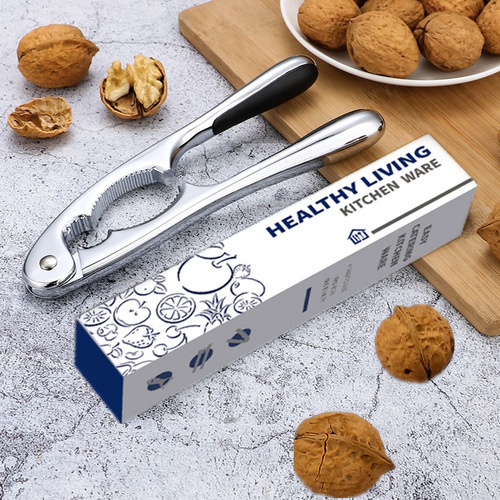 Thickened zinc alloy walnut clamp, pecan cracker, walnut clamp, multi-functional nut cracker shelling tool, dropshipping