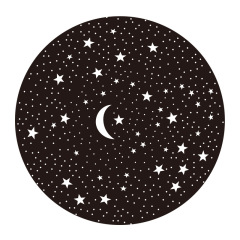 メーカーは星空投影灯フィルムを供給しています。