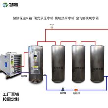 空气能模块水箱辅助电加热水箱热泵承压储热水箱闭式工程保温水箱