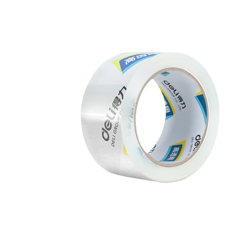 Deli 30289 cinta de sellado transparente 55mm * 80m cinta de embalaje cinta de almacén cinta logística express