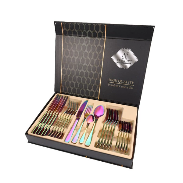 Rainbow set, 24 pieces