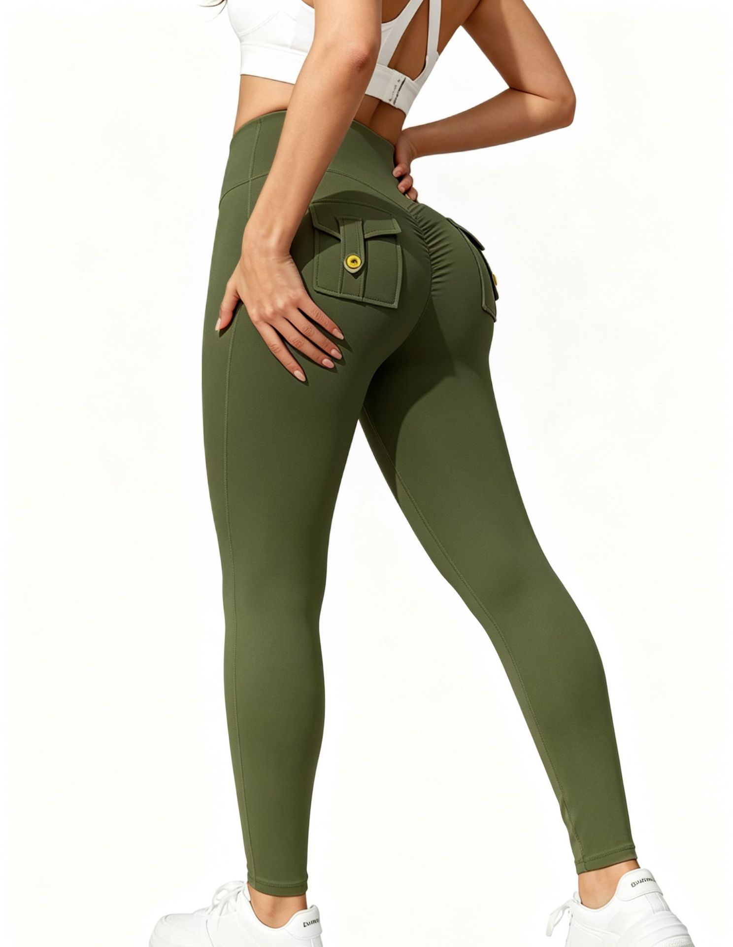 8136 verde militar A (poliéster)