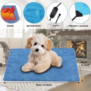 Pet Heating Pad Anti-bite and Scratch-resistant Waterproof Small Products Anti-leakage Heating Pad Dog Cat Electric Blanket Pet