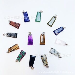 13*25mm��Ȼʯ�Ͼ���ʯ���pƽ����ε���DIY������Ʒ������l