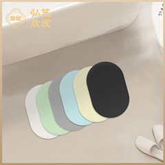 純色浴室墊吸水地墊軟硅藻泥衛生間門口防滑腳墊速干地毯門墊子