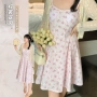 气质大码碎花a0075女裙
