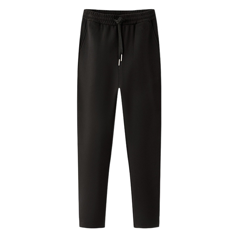 [Lambswool] Winter cold-proof fleece-lined thickened pants men's warm cotton pants casual sports pants men's pants sweatpants