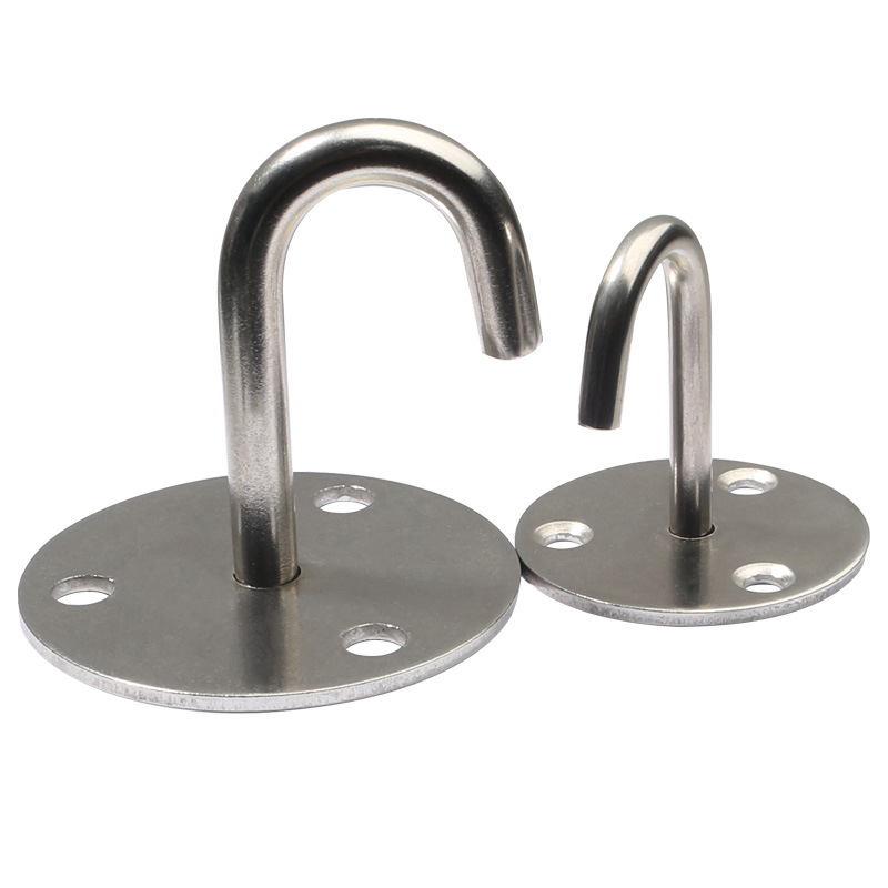 The top of the wall hook bearing the top hook sandbag projection schedule sky flower plate hanging fan stainless steel hook fan hook single hook 5
